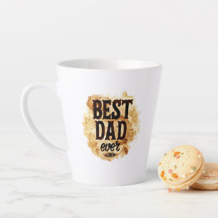Caneca De Café Latte Melhor Pai Nunca Mug
