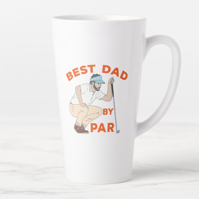 Caneca De Café Latte Melhor Pai Por Par (Direita)