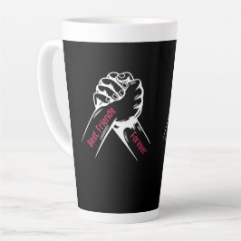 CANECA DE CAFÉ LATTE MELHORES AMIGAS PARA SEMPRE, CORRESPONDENDO AOS ME