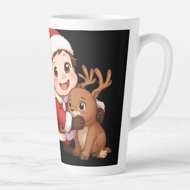 Caneca De Café Latte Melhores amigos (Direita)