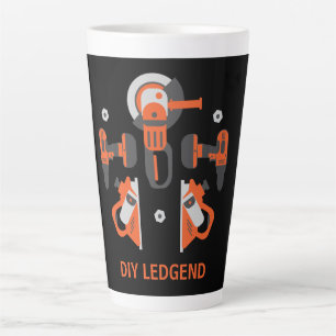 Caneca De Café Latte Melhoria do Lar