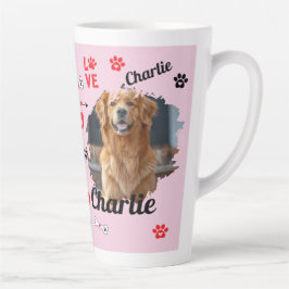 Caneca De Café Latte Memorial do Cachorro Personalizado | Pet Mug