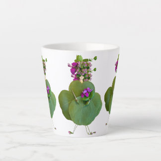 Caneca De Café Latte Menina do Jardim!