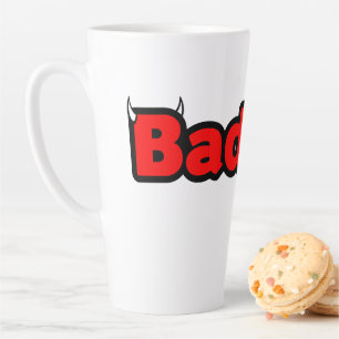 Caneca De Café Latte Menina Má