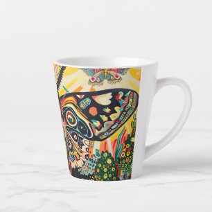 Caneca De Café Latte Mensageiro dos Sonhos