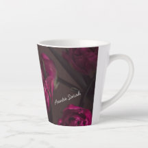 Mensagem personalizada floral elegante