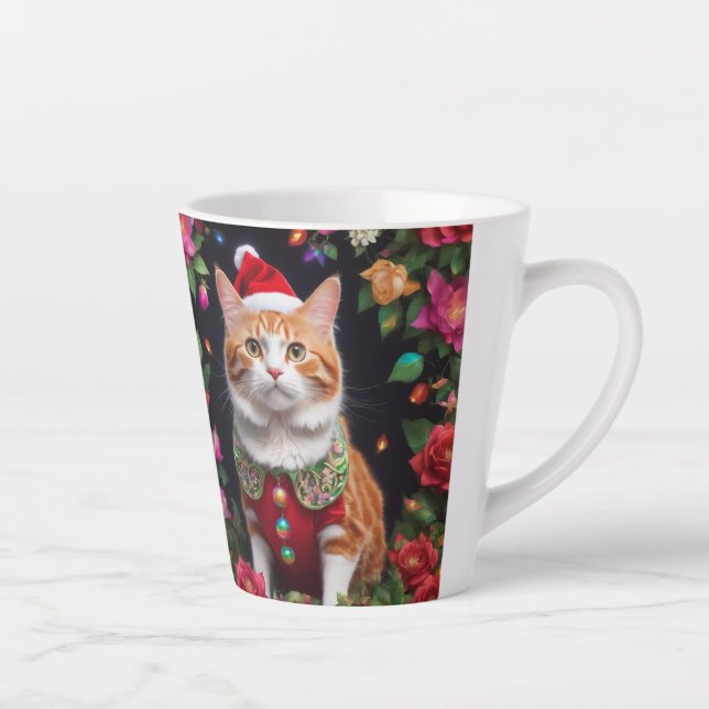 Caneca De Café Latte Meowy (Direita)