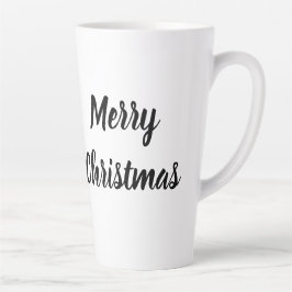Caneca De Café Latte Merry Christmas Gnomes in Truck