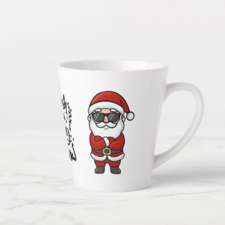 Caneca De Café Latte Merry Christmas Tasse - Cooler Weihnachtsmann