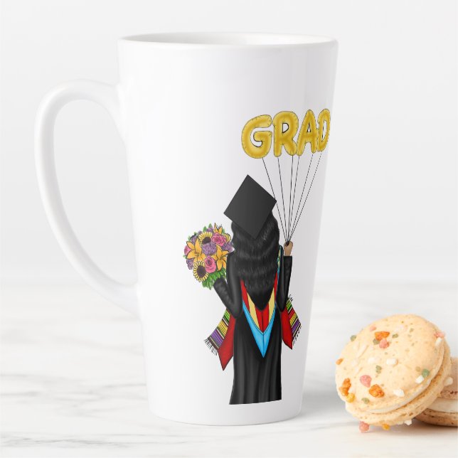 Caneca De Café Latte Mestrados Grau Formando Estudante Mug (In Situ)