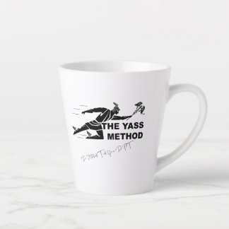 Caneca De Café Latte Método Yass Assinado Latte Cup
