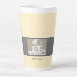 Caneca De Café Latte Meu Professor de Yoga Favorito