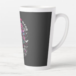 Caneca De Café Latte Meu Tempo Sozinho É Para a Segurança de Todos Cave