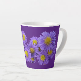 Caneca De Café Latte Michael Daisy Cust. Lata Roxa