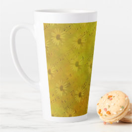 Caneca De Café Latte Mídia mista sunshine