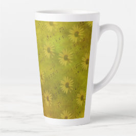 Caneca De Café Latte Mídia mista sunshine