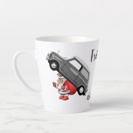 Caneca De Café Latte Mini Cooper Weihnachten Tasse