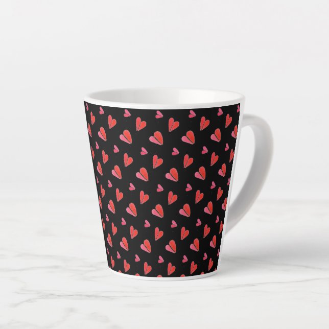 Caneca De Café Latte MINI CORAÇÃO II Latte Mug (Ângulo direito)