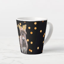 Mini Donkey Natal Latte Mug