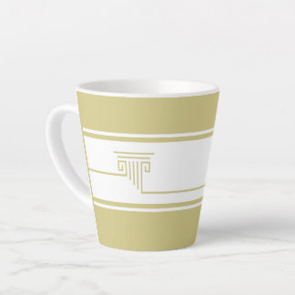 Caneca De Café Latte Minimalist Modern