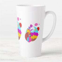 Caneca De Café Latte Minimalista Limpo ADVcreators Artigo35