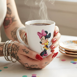 Caneca De Café Latte Minni Latte Mug