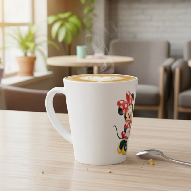 Caneca De Café Latte Minnie Latte Mug (Criador carregado)