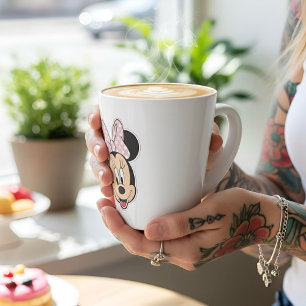 Caneca De Café Latte Minnie Latte Mug