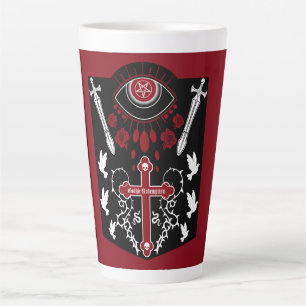 Caneca De Café Latte Moda do tronco Posto do gótico