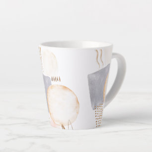 Caneca De Café Latte Modern Art Latte Mug