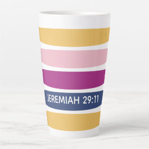 Caneca De Café Latte Moderno Trending Christian JEREMIAH 29:11
