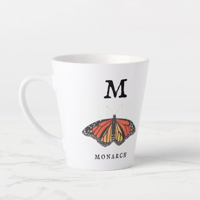 Caneca De Café Latte Monarch e Ladybug (Esquerda)