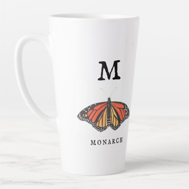 Caneca De Café Latte Monarch e Ladybug (Esquerda)