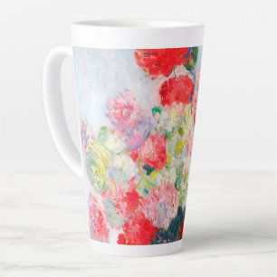Caneca De Café Latte Monet Peonies