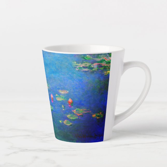 Caneca De Café Latte Monet Water Lily 1906 (Direita)
