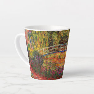 Caneca De Café Latte Monet Water Lily Pond and Water Irises