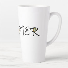 Caneca De Café Latte Monstra