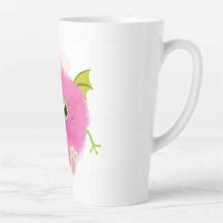 Caneca De Café Latte Monstro de coelho fofo e fofinho