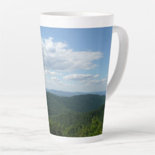 Caneca De Café Latte Montanhas Appalachian I Shenandoah