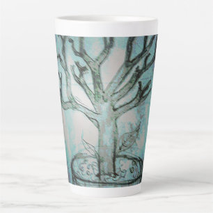 Caneca De Café Latte morto de yaei bonsai