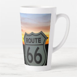 Caneca De Café Latte Mother Road Magic