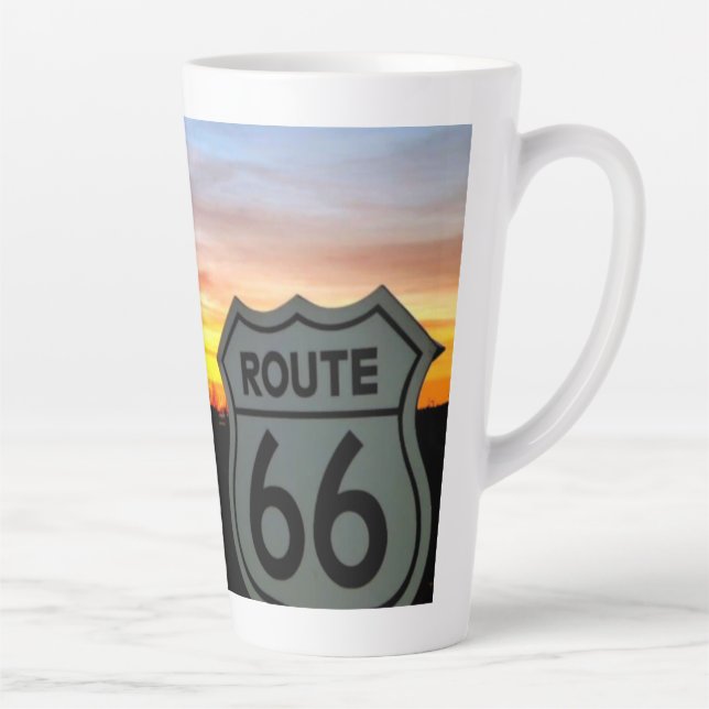Caneca De Café Latte Mother Road Magic (Direita)