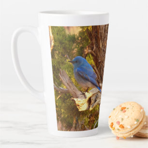 Caneca De Café Latte Mountain Bluebird no Parque Nacional de Arches