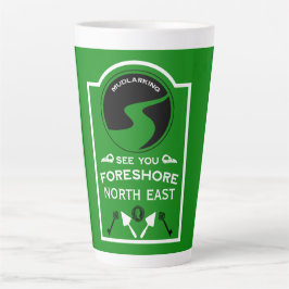Caneca De Café Latte Mudlarking Hobby Gift