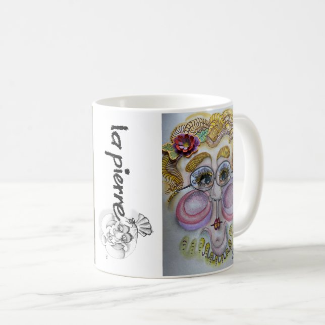 Caneca De Café Latte Mug (Frente Esquerda)