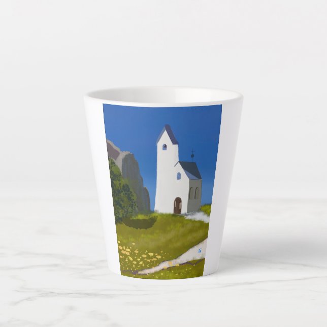 Caneca De Café Latte Mug-1-paisagem (Frente)
