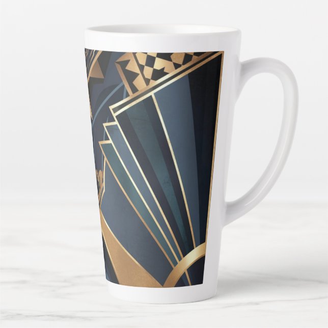 Caneca De Café Latte mug Art Deco (Direita)
