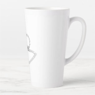 CANECA DE CAFÉ LATTE MUG ART E DESIGN