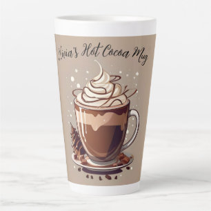 Caneca De Café Latte Mug de cacau quente personalizado