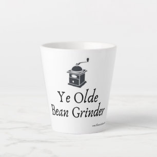 Caneca De Café Latte Mug De Grinder De Bean Idoso